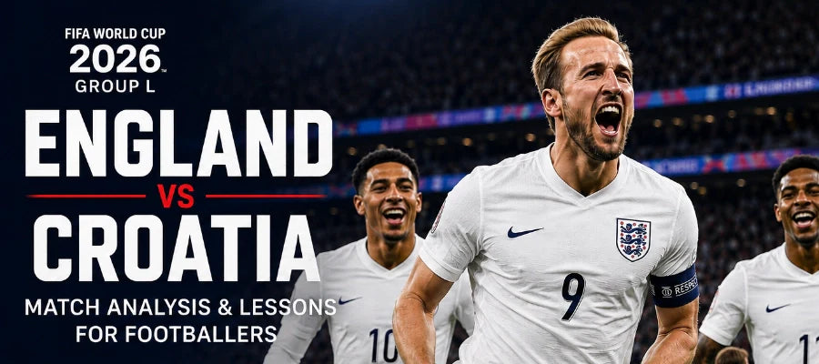 England vs Croatia World Cup 2026 Analysis: What Footballers Can Learn From England's 4-2 Victory