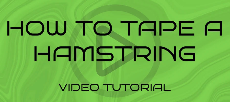 How to tape a Hamstring