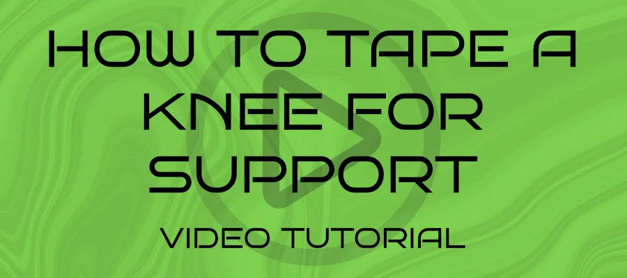 How to tape a Knee for support