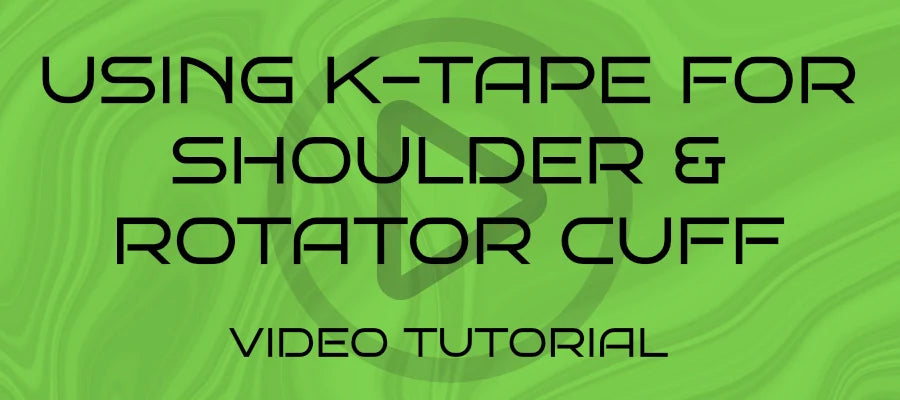 How To Use K-Tape To Support Your Shoulder & Rotator Cuff