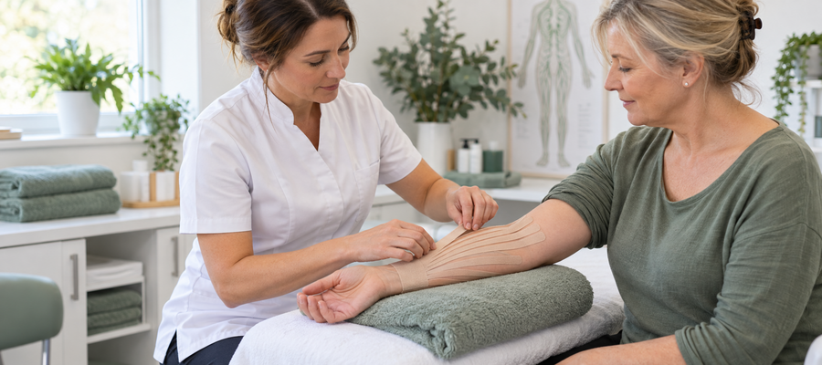 Kinesiology Tape for Lymphoedema: Benefits, Evidence and Safe Use