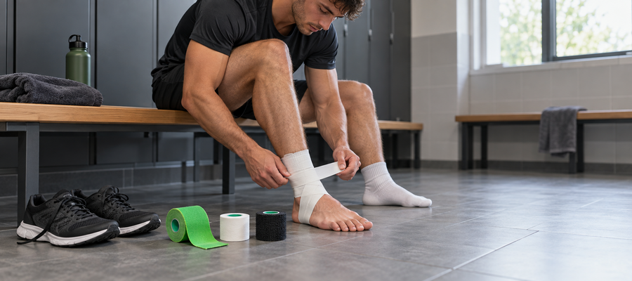 Sports Tape for Injury Recovery: How to Choose and Use the Right Support